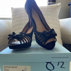 Antonio Melina Black Heels